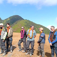 पाथीभरा क्षेत्रको वनमा लौठ सल्ला रोपियो