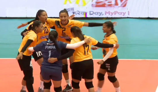 कर्णालीद्वारा एभरेष्ट महिला भलिबल लिग उपाधि रक्षा