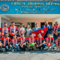 दर्शकले भरिएको त्रिवि क्रिकेट मैदान (फोटो फिचर)