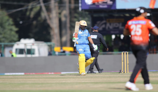 एनपिएल : कर्णालीद्वारा चितवनलाई १६७ रनको लक्ष्य