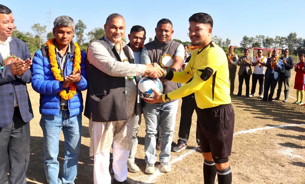 खेल क्षेत्रलाई प्राथमिकता साथ अगाडि बढाउँछौं : मुख्यमन्त्री शाह