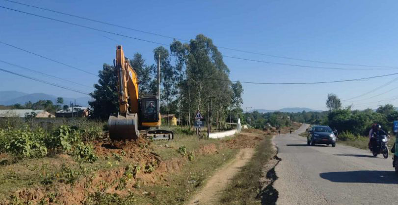 घोराही-तुलसीपुर चारलेन सडक विस्तार सुरु