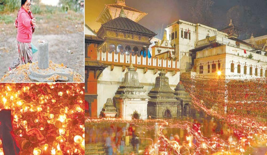 शतबीज छरेर मनाइयो बालाचतुर्दशी