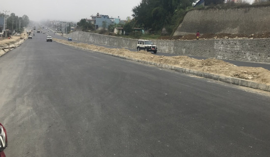 पृथ्वी राजमार्गको विजयपुर सडकमा यातायात अवरुद्ध नहुने