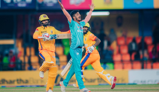 एनपिएल : सुदूरपश्चिमले काठमान्डुलाई दियो १४८ रनको लक्ष्य