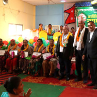 निर्माण व्यवसाय विकास परिषदले भौतिक पुनर्निर्माण कोषमा गर्‍यो एक करोड सहयोग