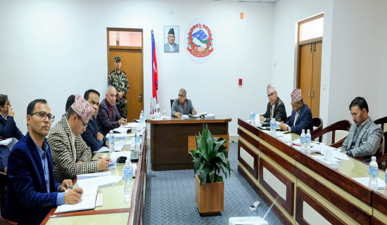 निर्माण व्यवसाय विकास परिषदले भौतिक पुनर्निर्माण कोषमा गर्‍यो एक करोड सहयोग