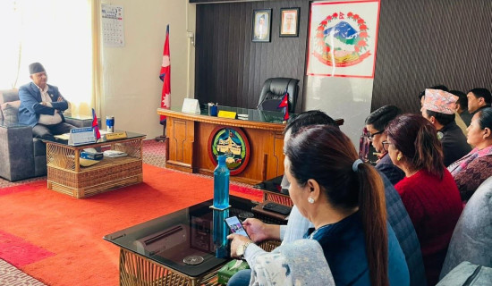 निर्माण व्यवसाय विकास परिषदले भौतिक पुनर्निर्माण कोषमा गर्‍यो एक करोड सहयोग