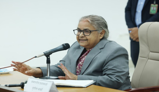 देशलाई स्थिरतामा फर्काउन सबै दल एकजुट हुनुपर्छ :  प्रधानमन्त्री कार्की