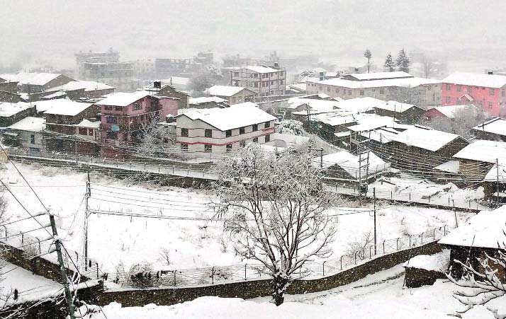 हिमालमा हिउँ, तराईमा शीतले दुःख