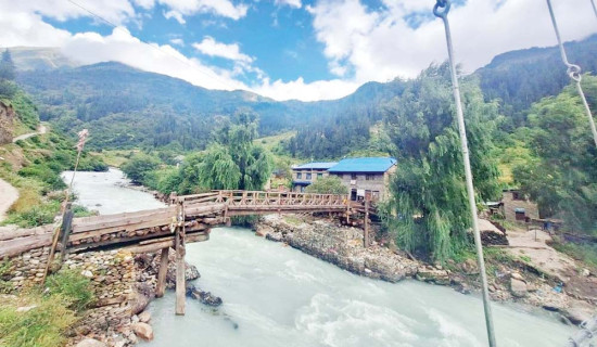 सहलगानीमा ठुला जलविद्युत्को पक्षमा कर्णाली