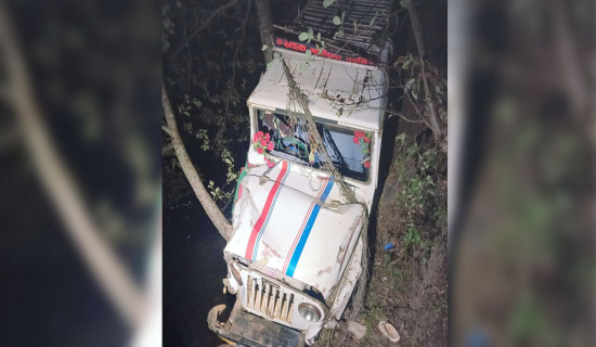 गुल्मी बाझकटेरीमा जिप दुर्घटना : दुई जना घाइते