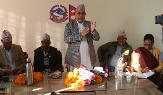 निर्वाचन लोकतन्त्रको जीवन पद्धति : प्रमुख आयुक्त थपलिया