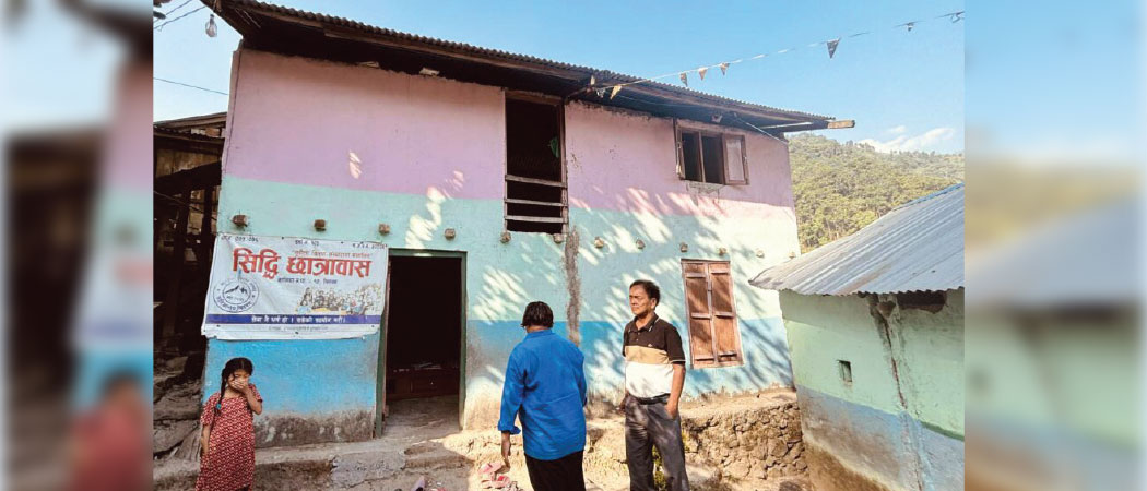 सिद्धि छात्रावासमा खाद्यान्न अभाव