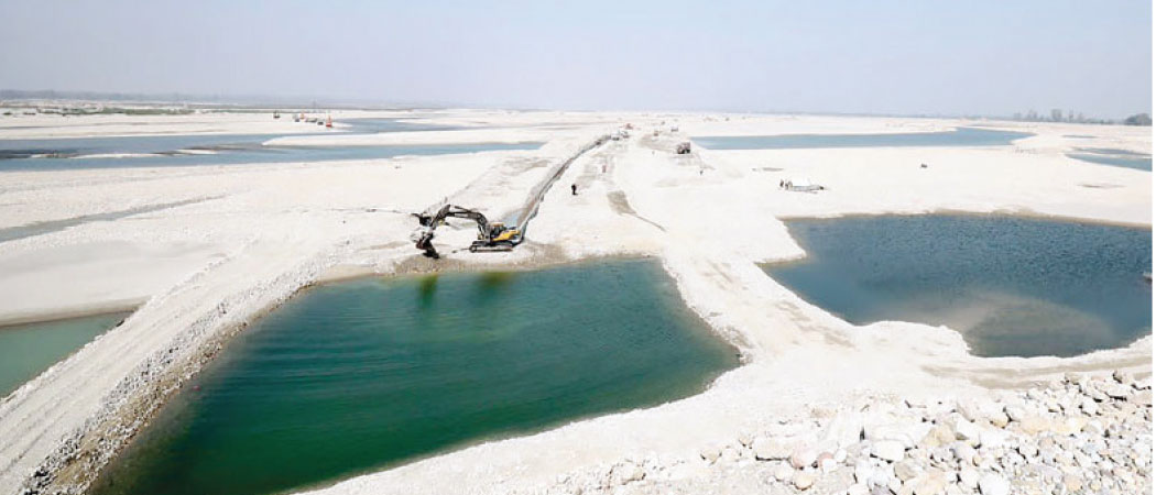 दोधारा चाँदनी सुुक्खा बन्दरगाह निर्माणको प्रारम्भिक काम सम्पन्न