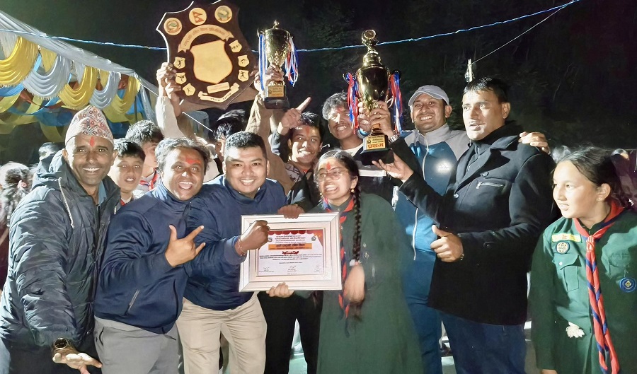 सिद्धार्थलाई आठौं राष्ट्रपति रनिङ शिल्डको उपाधी