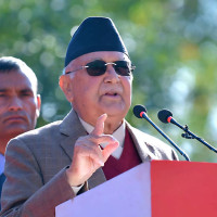 स्याङ्जाका बालबालिकाले घन्काए पञ्चेबाजा