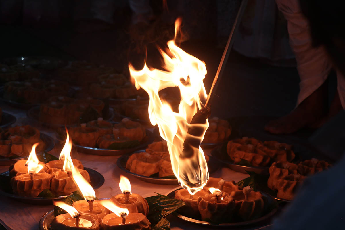 जहाँ नरिवललाई आफ्नै प्रतिक मानेर पुजिन्छ (फोटो फिचर)