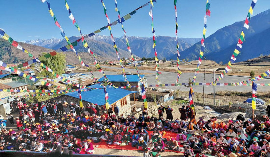 वज्रगुरु दुङ्डुप पूजा सम्पन्न