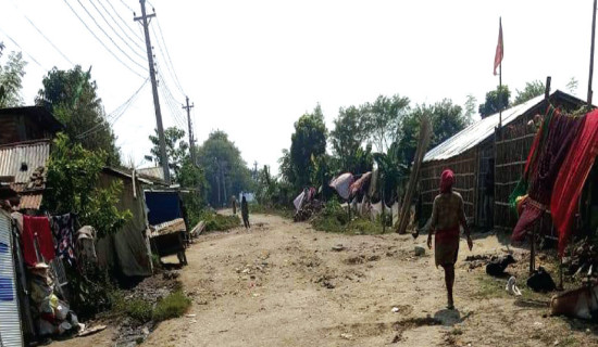 शिलान्यासको छ वर्षसम्म बनेन सडक