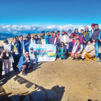 जगदीश घिमिरेको नाटक 'साबिती' मञ्चन