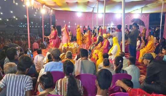 विवाहपञ्चमी महोत्सव अन्तर्गत धनुष यज्ञ सम्पन्न