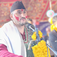 बृद्धाश्रमलाई सामग्री हस्तान्तरण