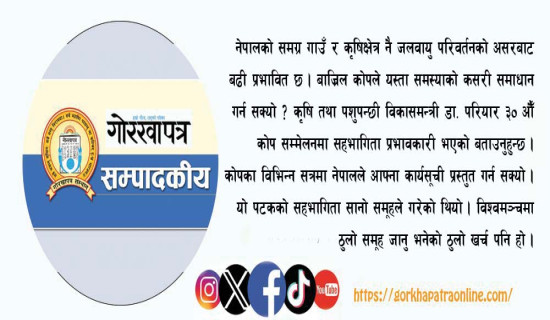 जलवायु परिवर्तनको बहुअसर