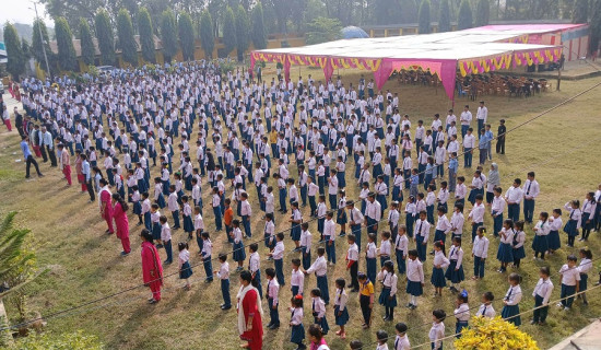 बर्दघाटमा शैक्षिक सुधारको अभियान : पढाउने होइन, सिकाउने’ अभियान