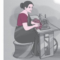 बजारमा सडक कालोपत्रे गरिँदै