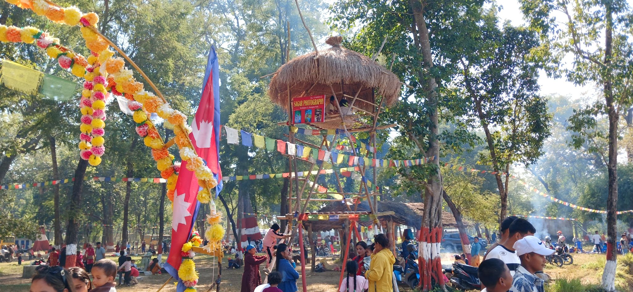 पर्यटकीय गन्तव्य बन्दै ‘रानीघाट’ (फोटो फिचर)