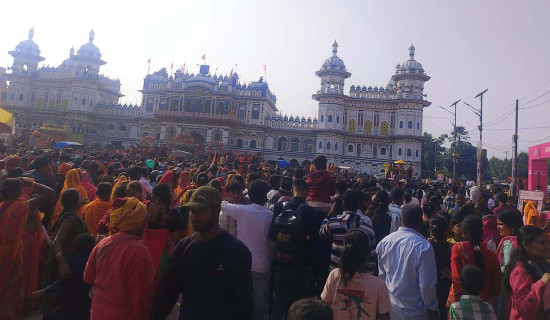 विवाहपञ्चमी महोत्सव : स्वयंवर सम्पन्न, राति वैवाहिक कार्यक्रम