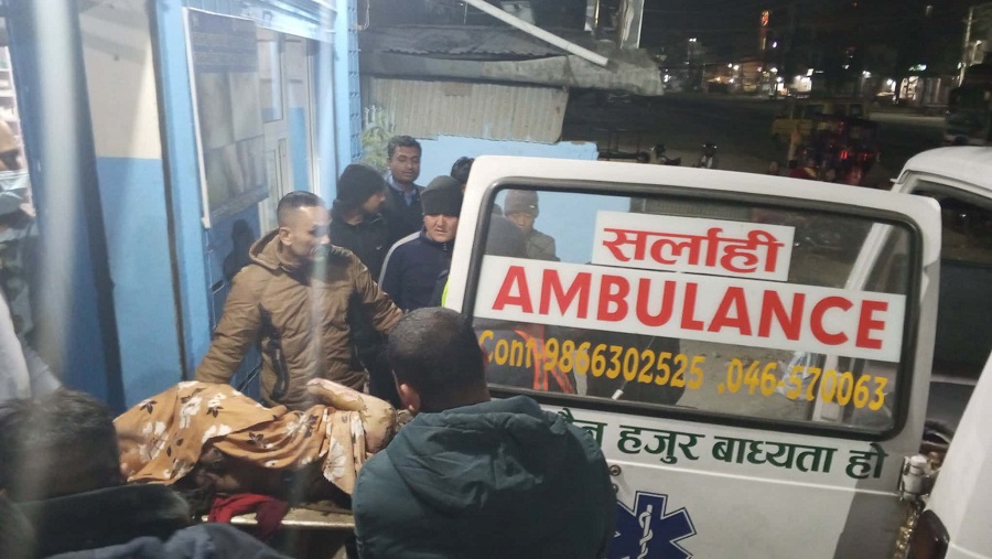 लालबन्दीमा बेवारिसे पुरुषद्वारा शरीरमा आगो लगाएर आत्मदाहको प्रयास