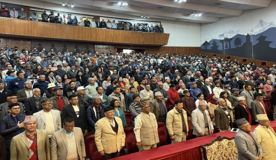 विशेष महाधिवेशन पक्षधरको सभा : ‘साथीहरूको आग्रहलाई लल्कार्न पाइँदैन’