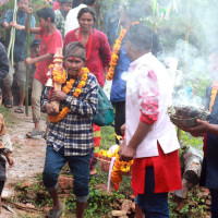 सुरुङ्गामा डुबेर एक वृद्धको मृत्यु