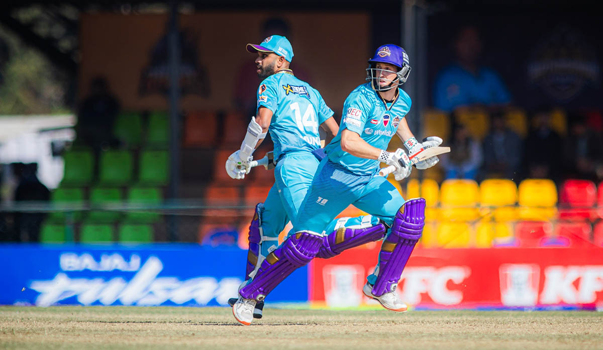 एनपिएल क्रिकेटः काठमाडौँको चितवनलाई १४३ रनको चुनौती