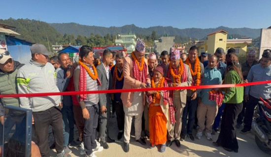 बस्तीपुर–भुन्द्रङ जोड्ने राप्तीखोला पुल उदघाटन