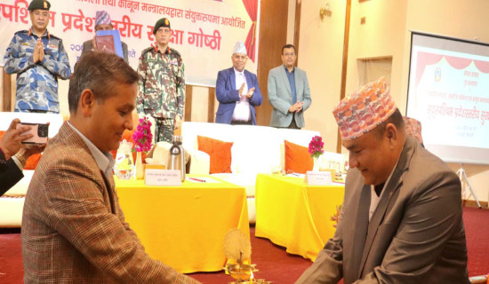 तोकेको समयमा निर्वाचन गराउनु सरकारको मुख्य उद्देश्य : गृहमन्त्री अर्याल