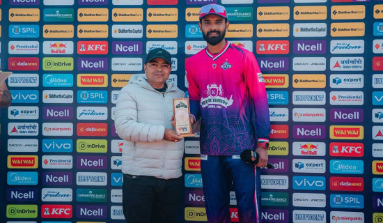 एनपिएलमा पोखराका रोसिङ्टनको शतक