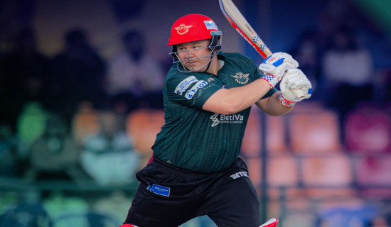 एनपिएलमा पोखराका रोसिङ्टनको शतक