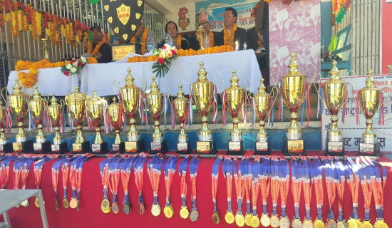 मालिका गाउँपालिकामा छैटौँ राष्ट्रपति रनिङ शिल्ड सुरु