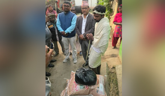 गलेश्वर–पुलाश्रम सडक योजनामा ठेकदारको लापरबाही