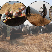 राष्ट्रियसभाका अध्यक्षसँग मन्त्री खनाल र सिन्हाको भेट