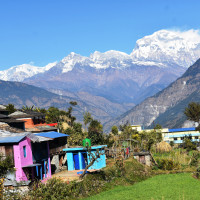 दमौली बजार र हिमशृङ्खला