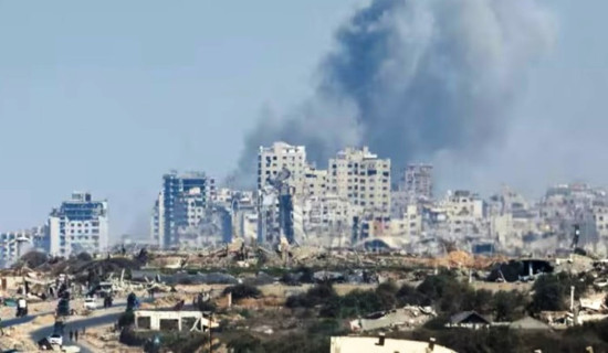 गाजाका पाँच क्षेत्रमा निरन्तर आक्रमण, मानवीय उद्धार चुनौतीपूर्ण