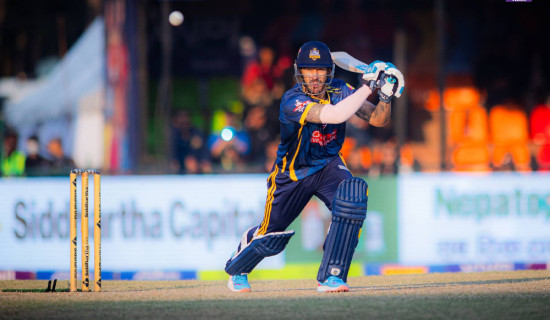 एनपिएल : विराटनगरद्वारा लुम्बिनीलाई १४५ रनको मध्यम लक्ष्य
