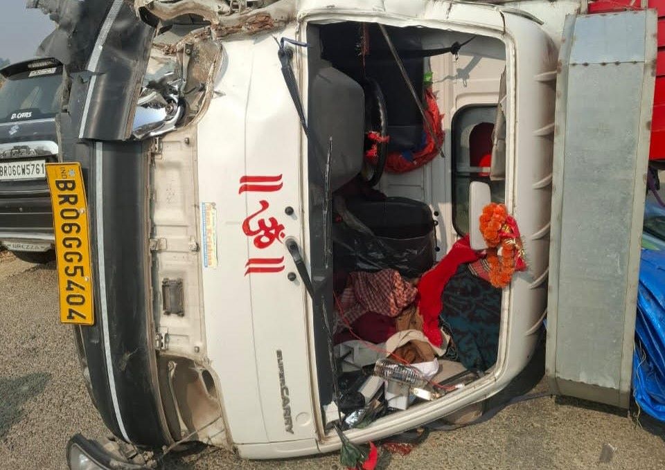 गाडी दुर्घटना हुँदा सात जना घाइते