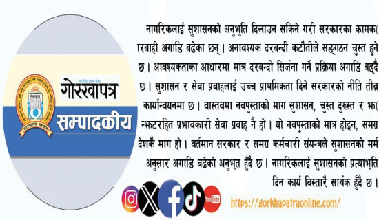 सुशासनको दिशा