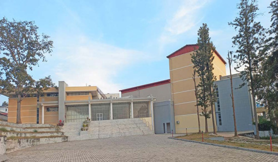 सिटी हलको दोस्रो चरणको काम चालु आवदेखि