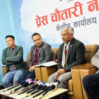 ध्यान दिवसको पूर्वसन्ध्यामा दीप प्रज्ज्वलन